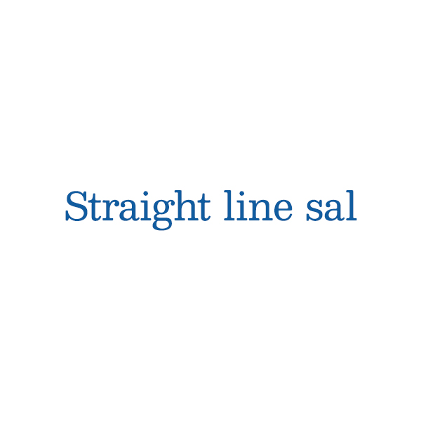 Straight line sal 